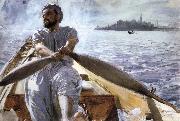 Kaik oarsman Anders Zorn